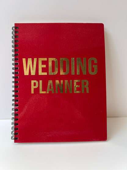 160-Page Wedding Planner - Comprehensive Free Laser Engraved Pen